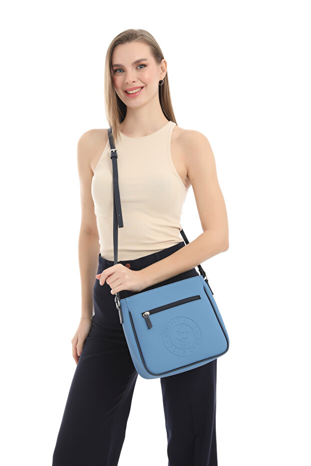 Blue Women's Shoulder Bag 05BHPC8032