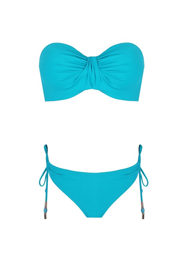 Push-up'lı Straplez Bikini - 1
