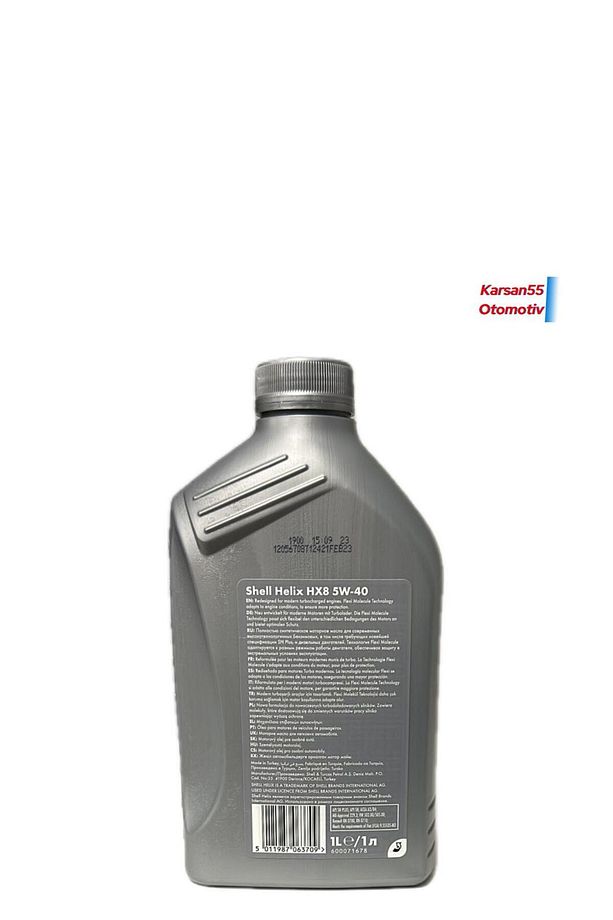 HELİX  HX 8 5W/40 1 LT ÜRETİM 2023 - 2