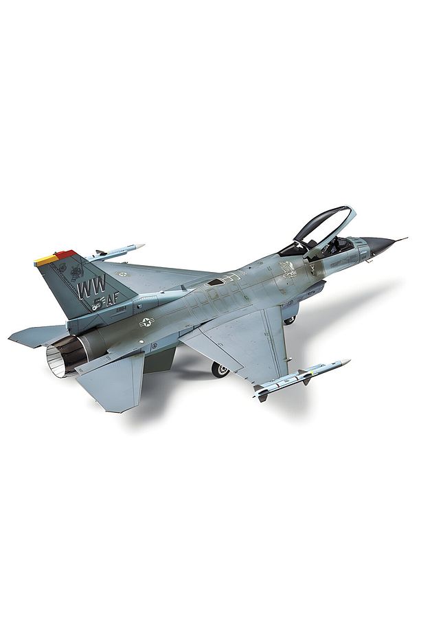 1/72 US. Lockheed Martin F-16CJ (Block50) Falcon Plastik Savaş Uçağı Maket Kiti, Demonte Hobi Seti - 3
