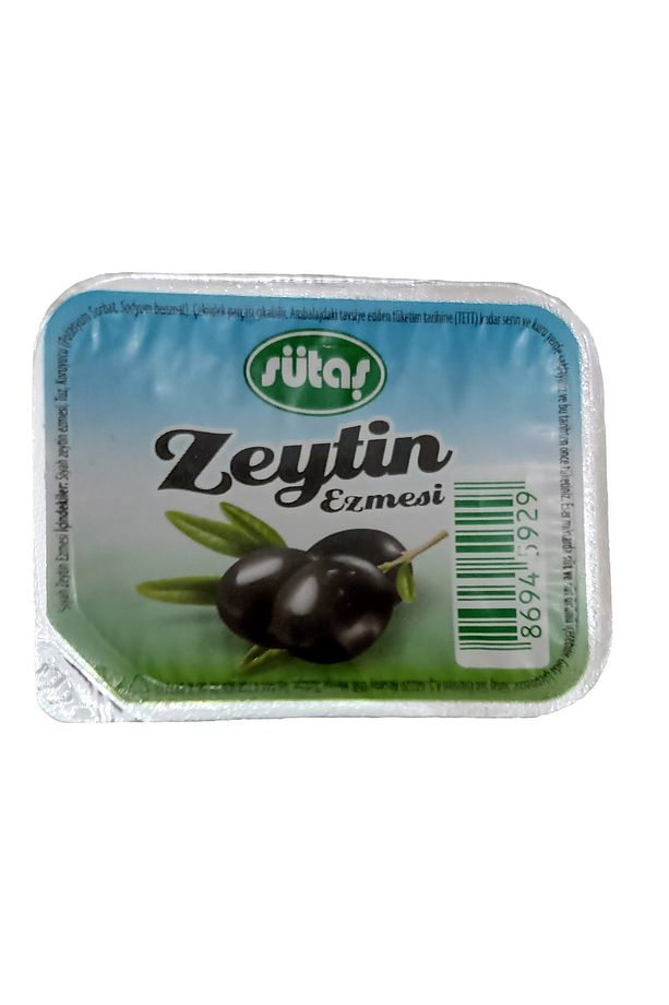 Kahvaltılık Siyah Zeytin Ezmesi 20 Gram x 12 Adet - 2