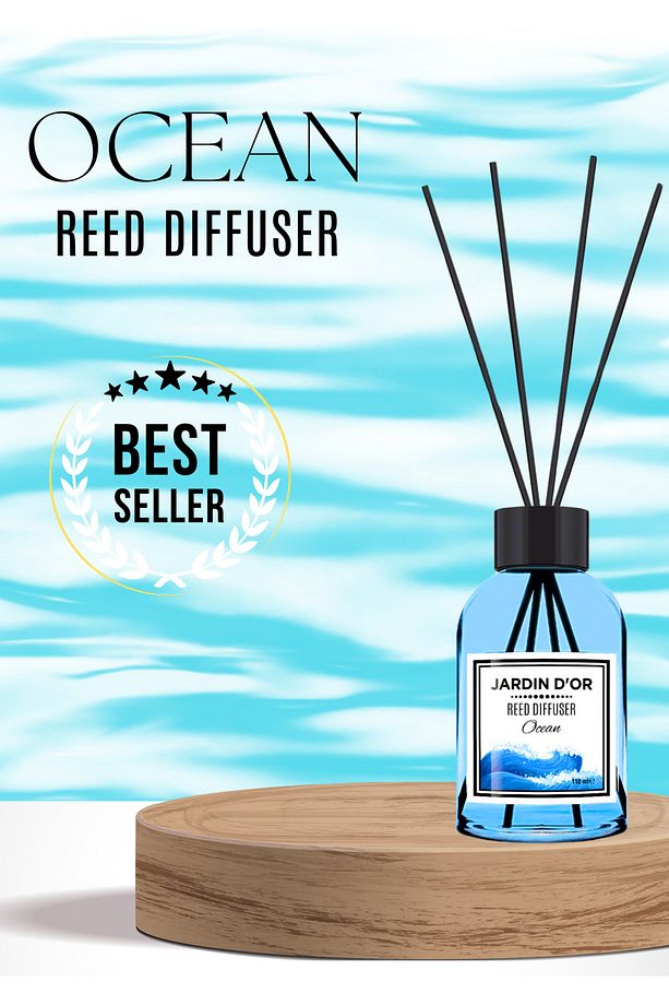 Ocean Reed Dıffuser Çubuklu Oda Kokusu 110 Ml 8681529300165 - 1
