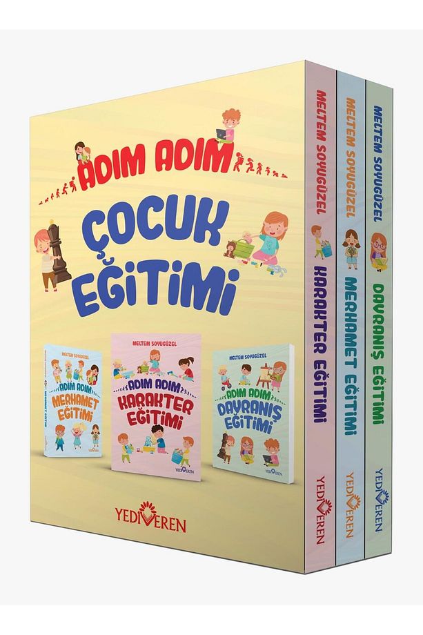 Adım Adım Çocuk Eğitimi Kutulu Set/Meltem Soyugüzel/Yediveren - 1
