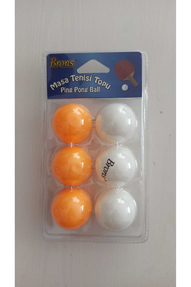 brons table tennis ball 6 pieces