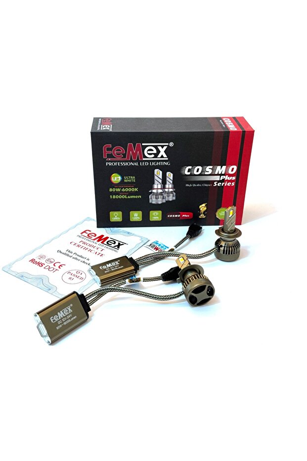 Cosmo Plus H7 Far Ampulu Csp D-force Chipset Led Xenon Led Headlight - 3