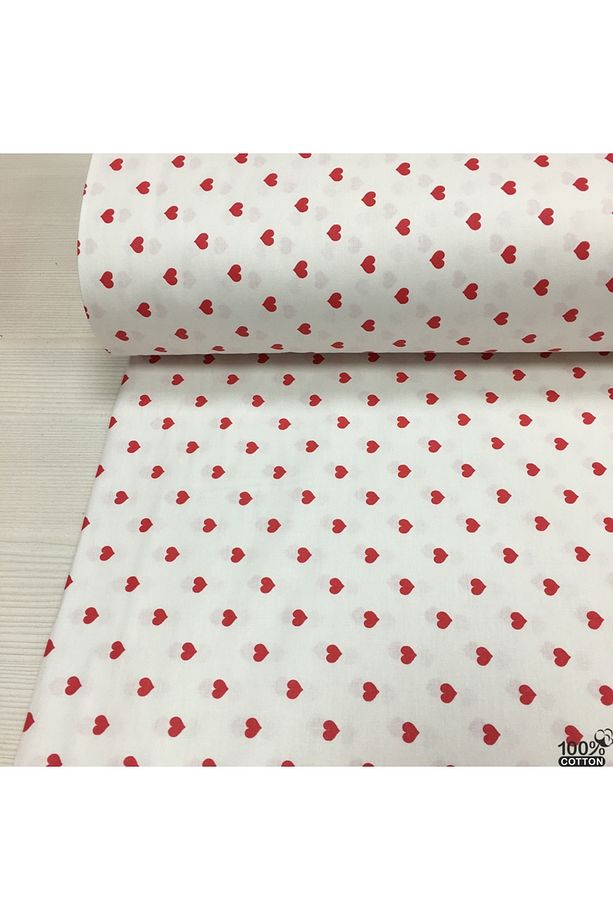 Minik Kalpler %100 Pamuk Metrelik Poplin Kumaş - 1
