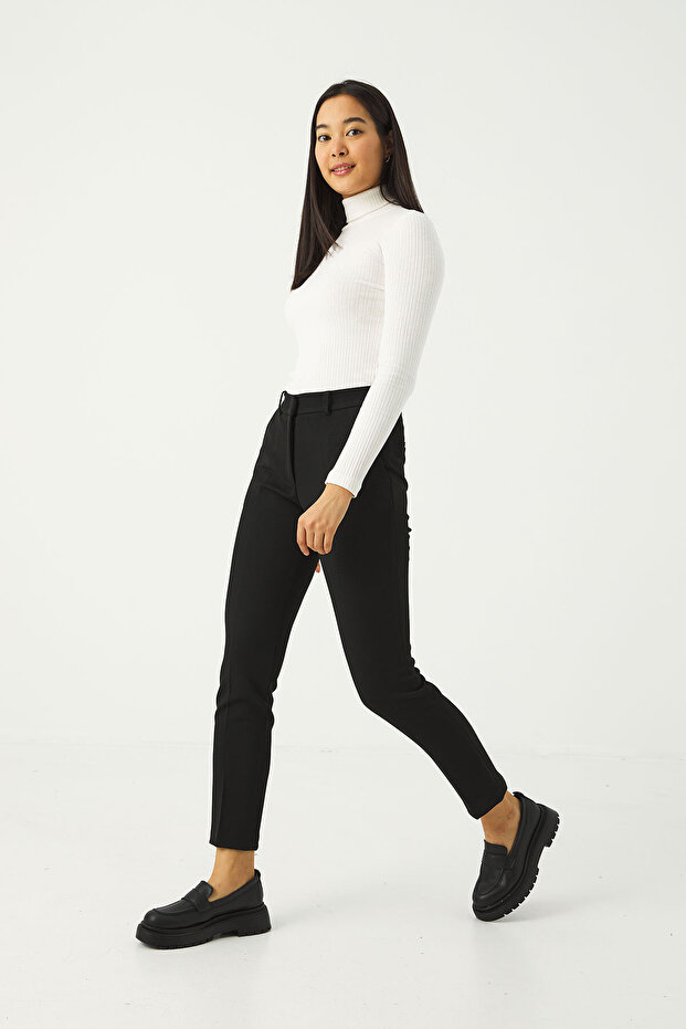 Yanı Cepli Basic Pantolon - 1