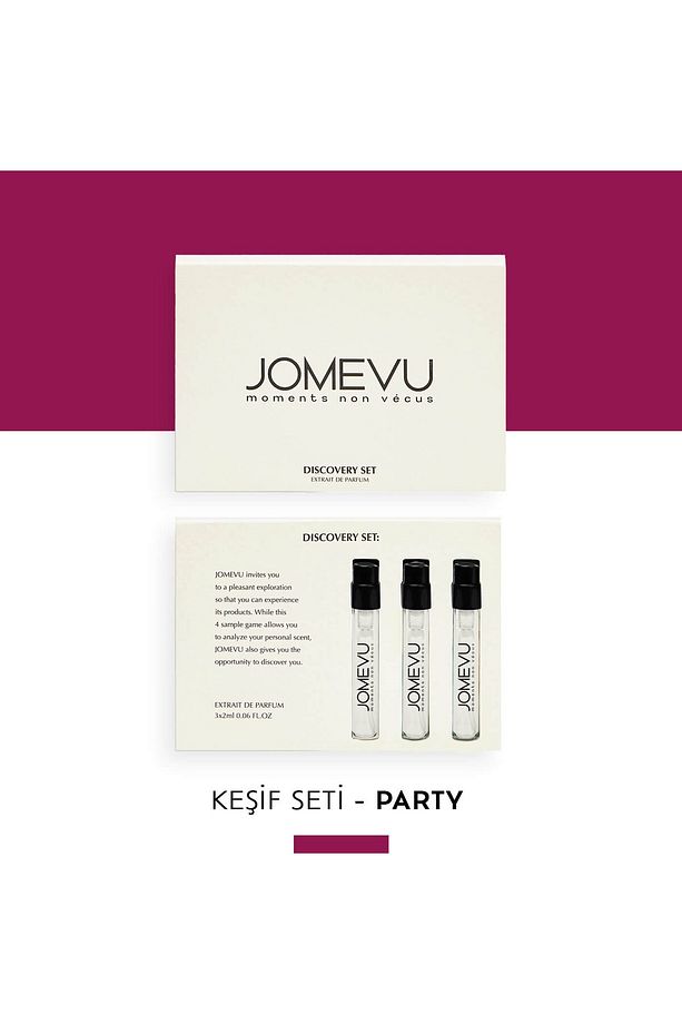 Parfüm Deneme Keşif Seti Party 3x2 ml Test - 1