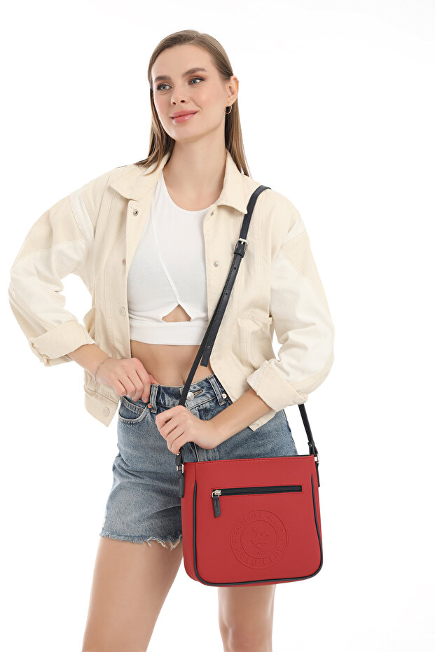 Red Women's Shoulder Bag 05BHPC8032
