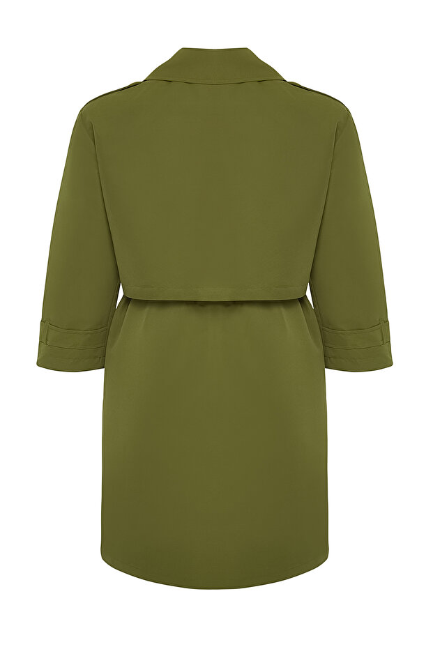 KHaki szezonális árokkabát készlet 2 darabból - hosszú és rövid, béleletlen TBBSS24BM00001 - 10