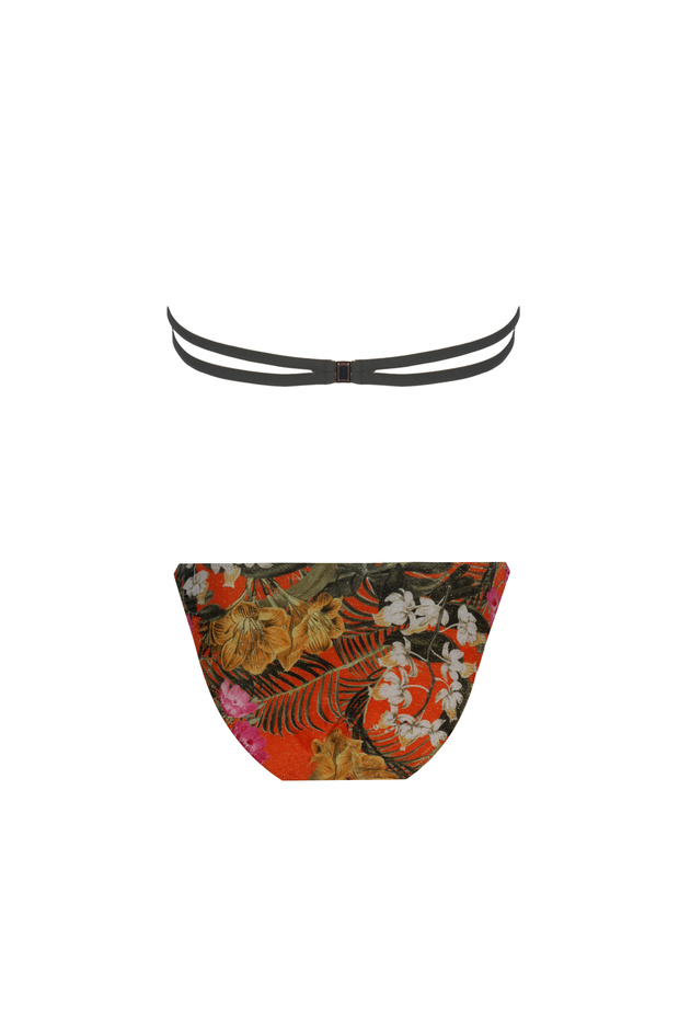 Desenli Üçgen Bikini - 2