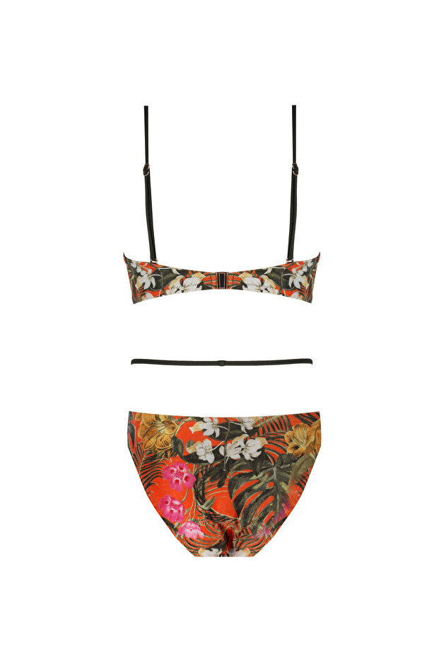 Desenli Bikini - 2