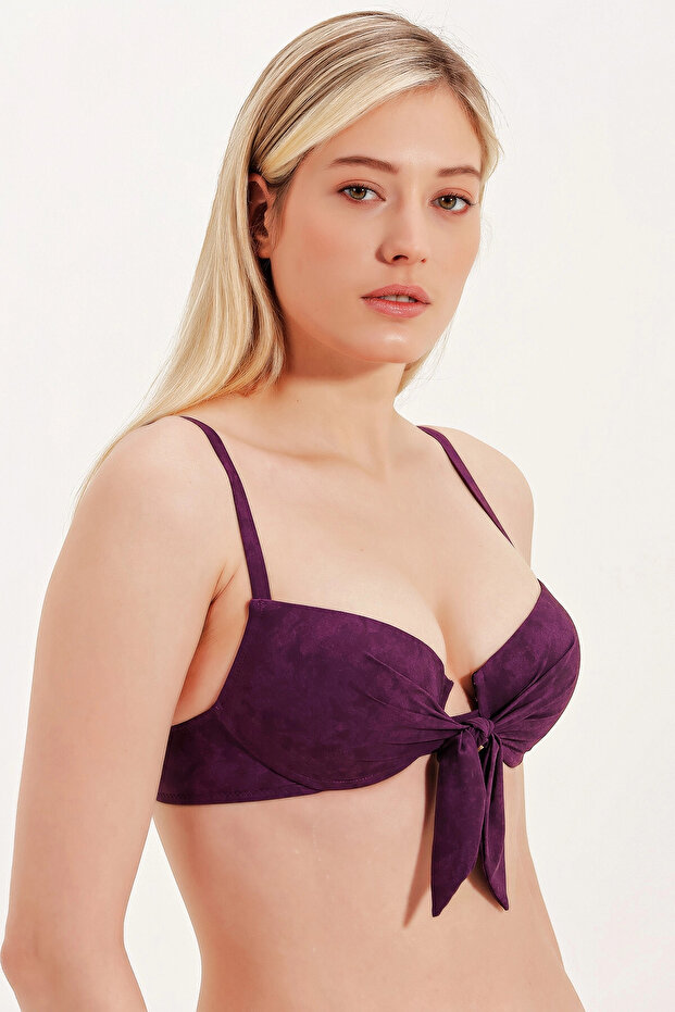 Push-up'lı Askılı Bikini - 4