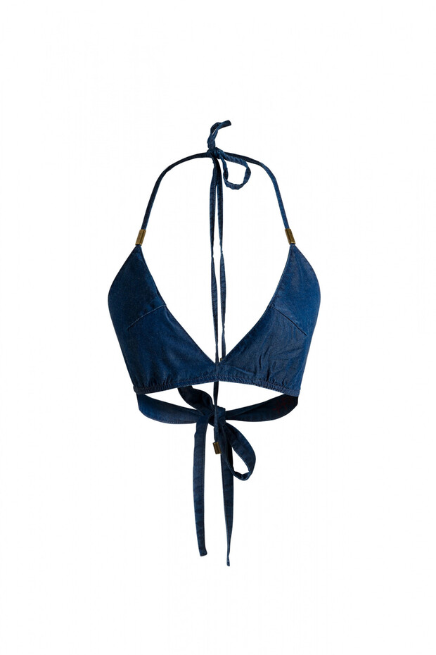 TASARIM DENİM BLUZ - 8