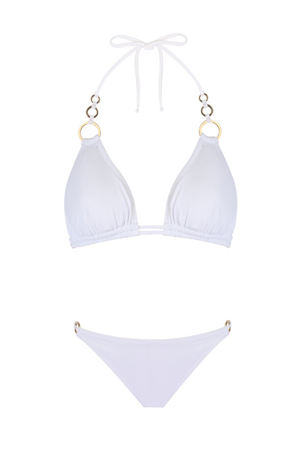 Halka Aksesuarlı Bikini - 1