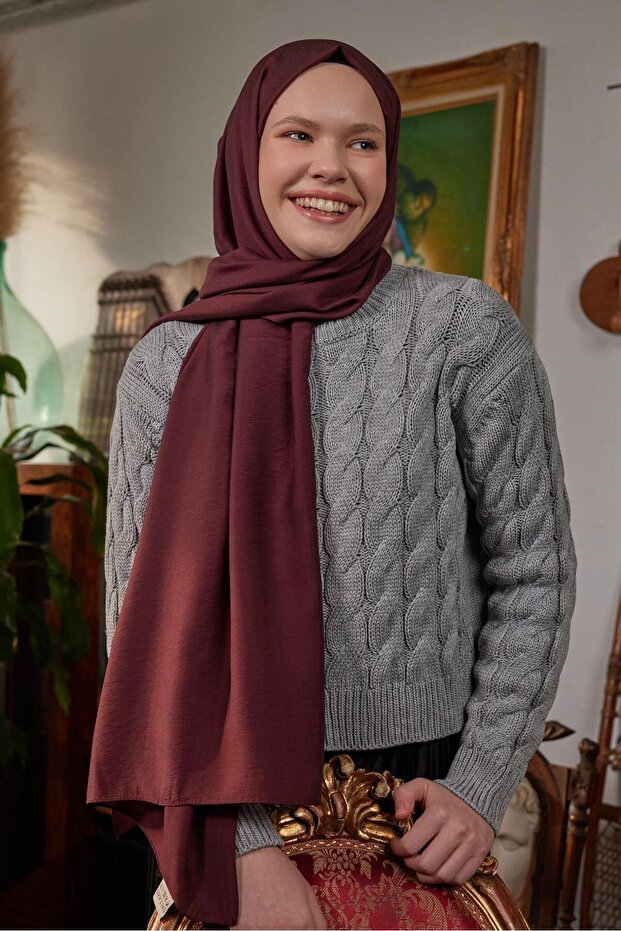 İpekli ayrobin Bordo - 3