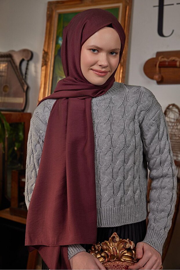 İpekli ayrobin Bordo - 4