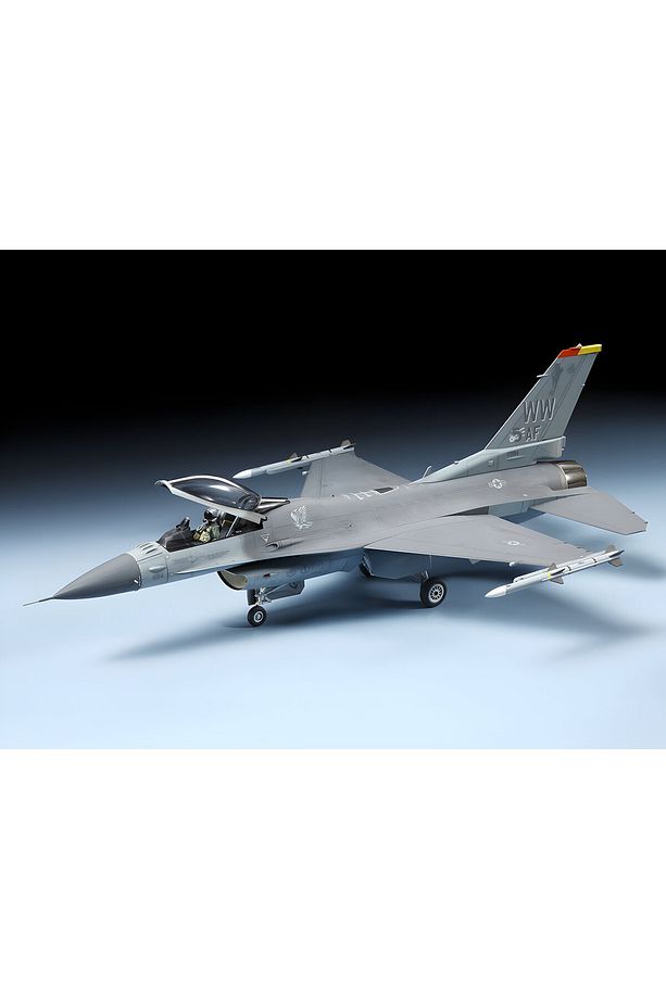 1/72 US. Lockheed Martin F-16CJ (Block50) Falcon Plastik Savaş Uçağı Maket Kiti, Demonte Hobi Seti - 4