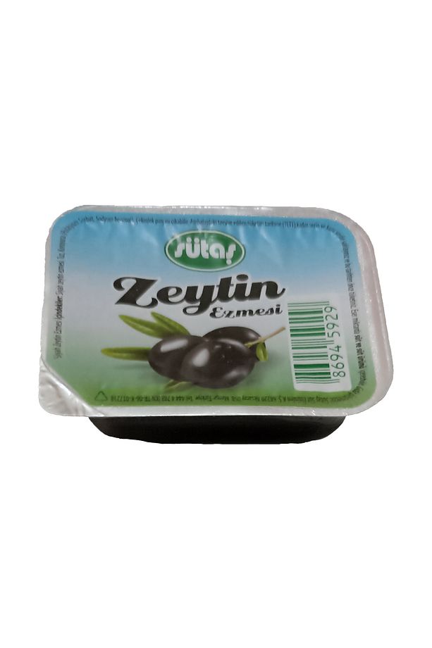 Kahvaltılık Siyah Zeytin Ezmesi 20 Gram x 12 Adet - 3