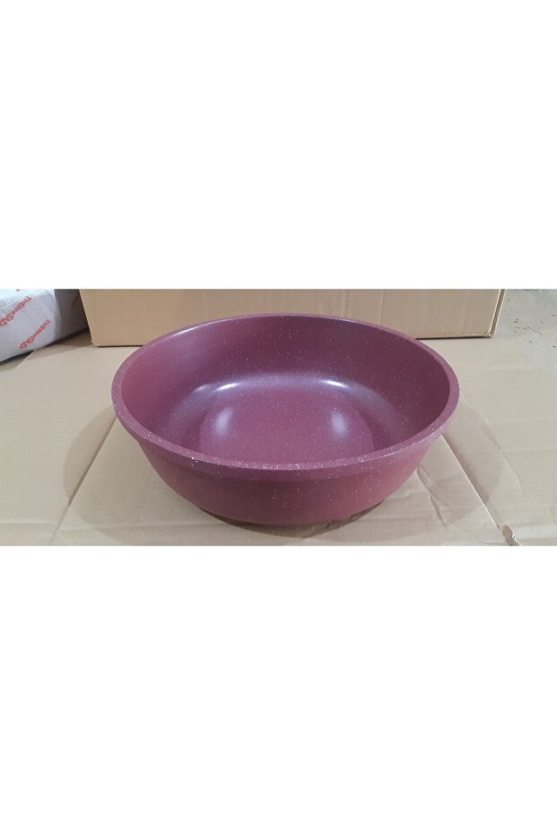 28 cm yuvarlak tepsi mor - 1