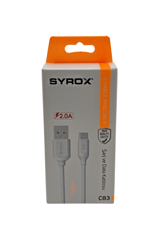Syrox Syx-C83 Type-C 2A Kutu Kablo