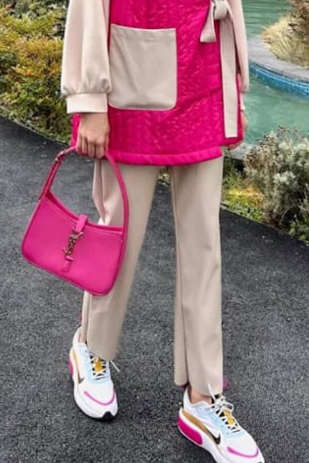 DÜZ DERİ PANTOLON - 3