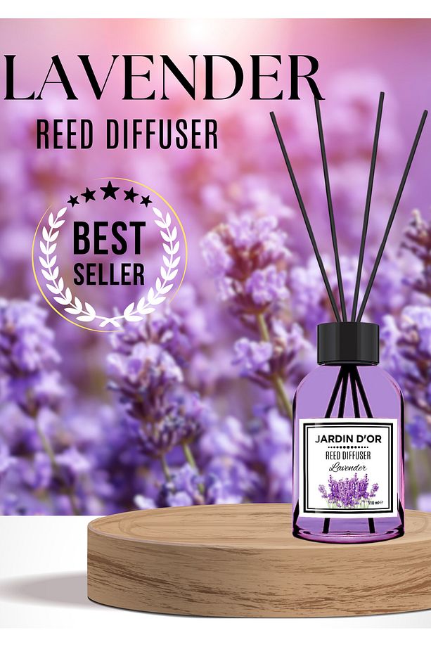 Lavender Reed Dıffuser Çubuklu Oda Kokusu 110 Ml 8681529300097 - 1