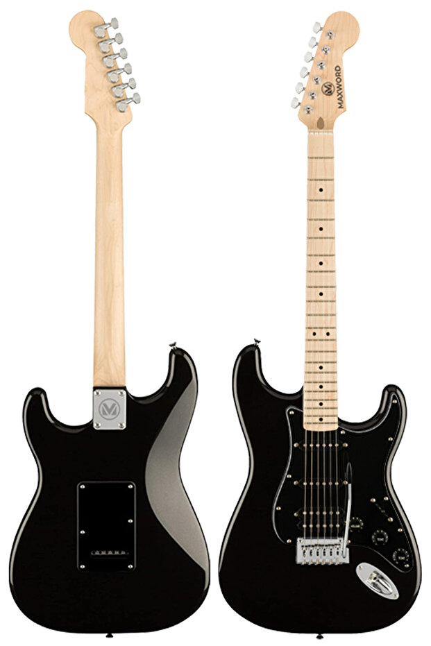 Map-35bk Maple Klavye Ssh Profesyonel Elektro Gitar Seti - 5