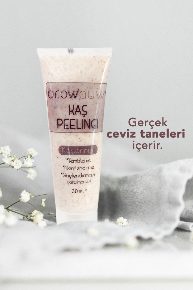 B5 Vitamin, Keratin Ve Ceviz Tanecikli, Besleyici Kaş Peelingi - 2