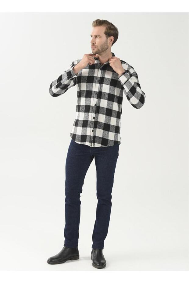 Süvari Oduncu Gömlek - Siyah - 2