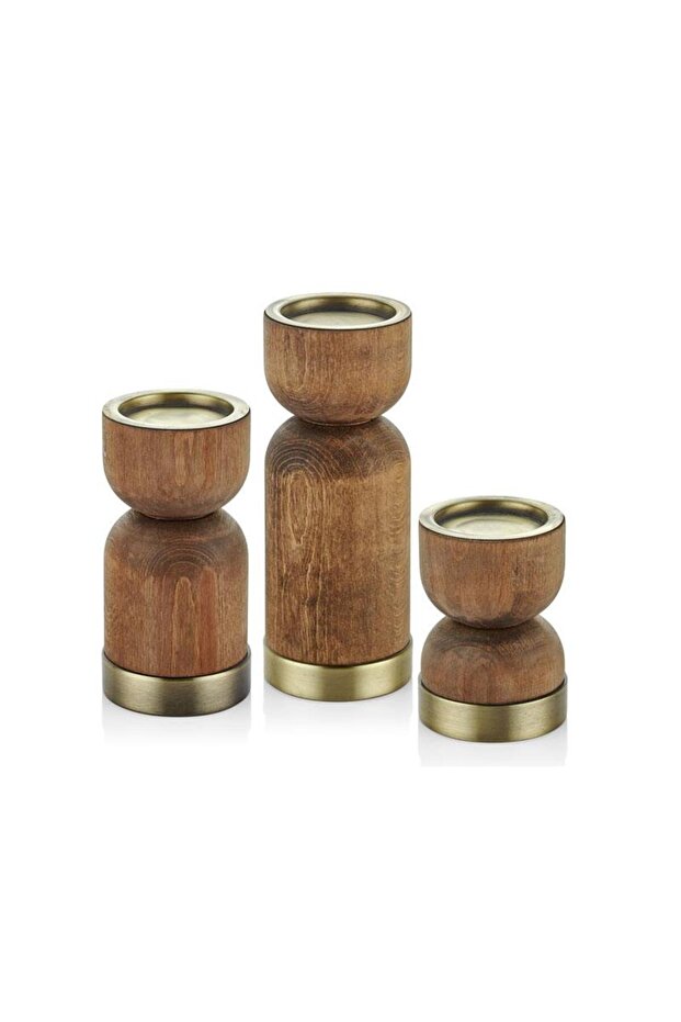 AHŞAP KUBBE 3'LÜ MUMLUK - 1