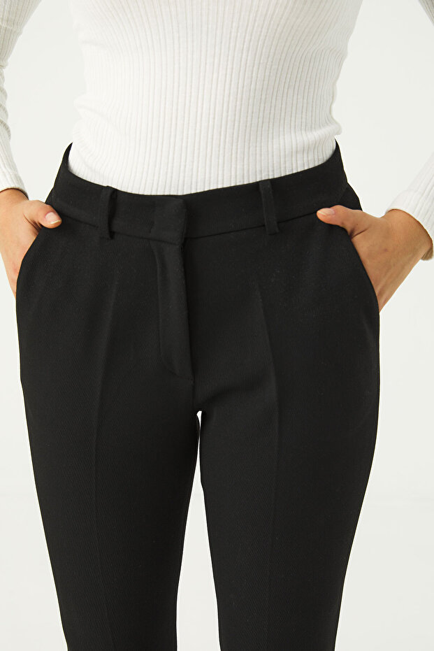 Yanı Cepli Basic Pantolon - 7