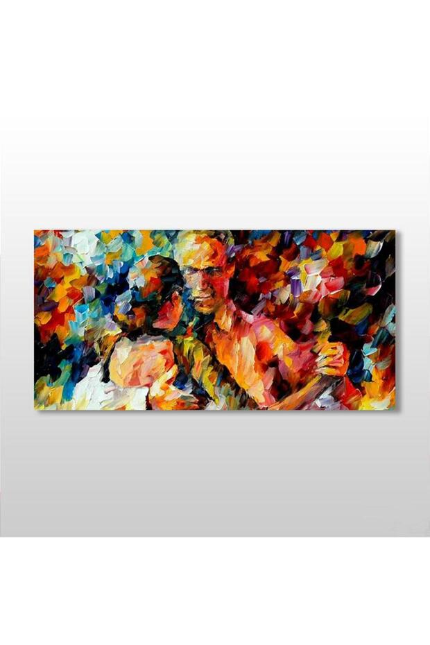 Oryantal Dans Kanvas Tablo 200x100cm