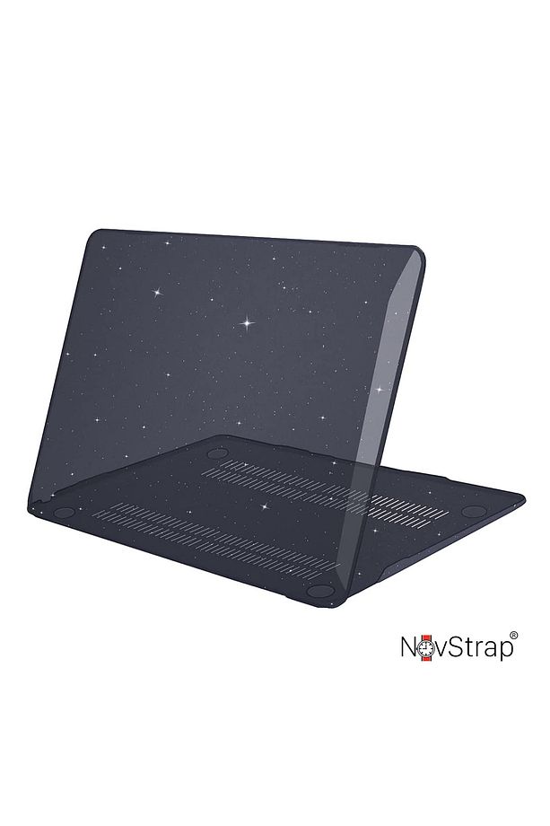 Macbook Air 2021 13 Inç Uyumlu M1 Çipli A2337 A1932 A2179 Ile Uyumlu Parlak Simli Kılıf Kapak - 4