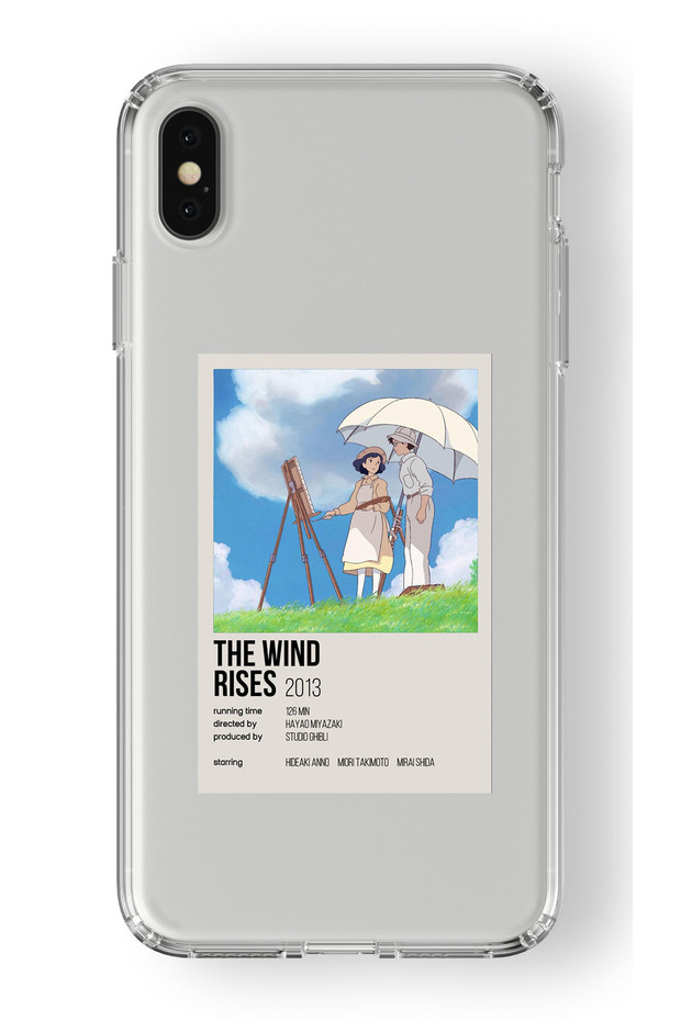 حافظة شفافة مطبوعة بتصميم ملصق Palaroid متوافقة مع هاتف Iphone Xs Max