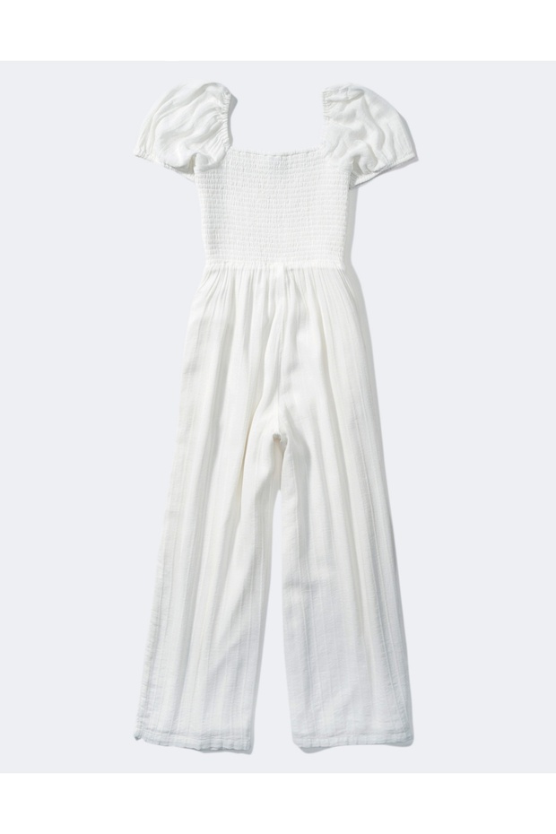 White Woman / Girl Jumpsuit U-1396-7342
