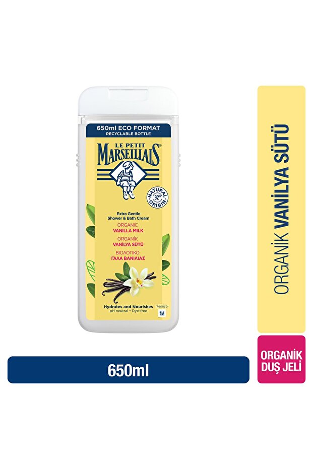 Duş Jeli Vanilya Sütü 650 ml - 1