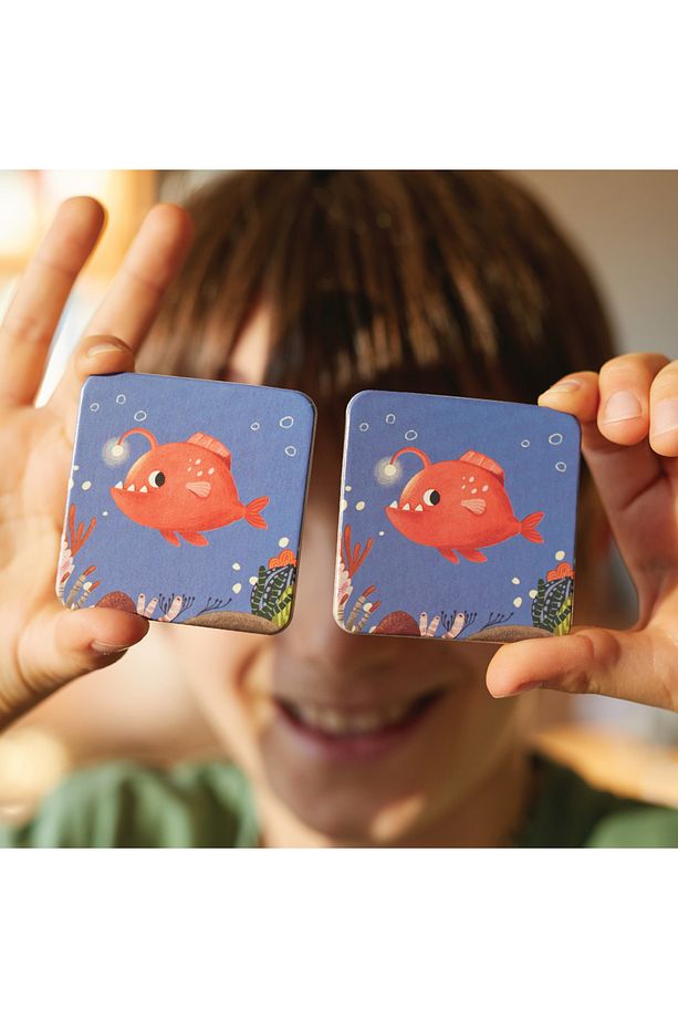 Memory Card Game- Eğitici Su Altı Hafıza Oyunu 3+ Yaş - 3