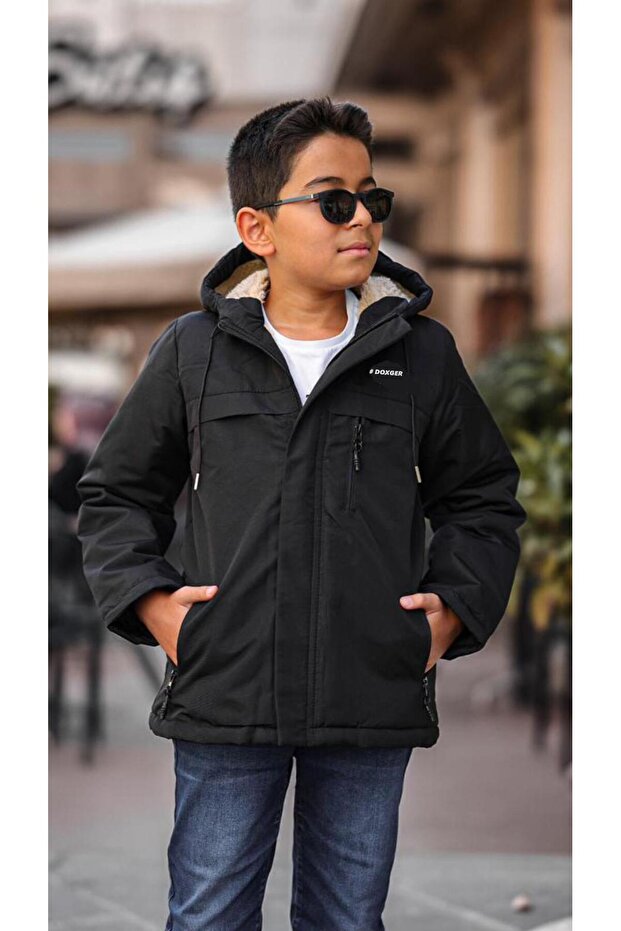 CHILDREN'S WINTER FUR INSIDE COAT