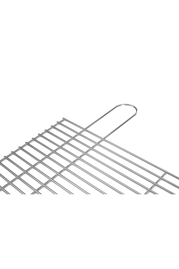 67x40 Çift Kulplu Krom Barbekü Tel Izgara - 3