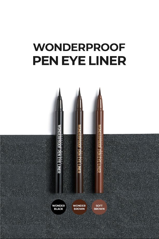 Wonderproof Pen Eyeliner 01 Wonder Black - 3
