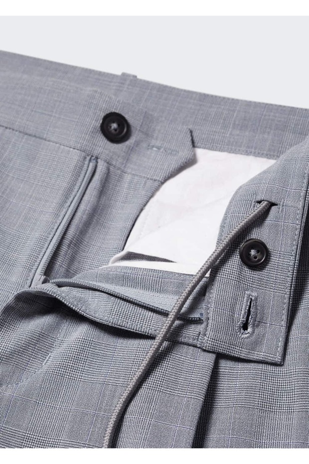 Patterned Clasp Trousers - 7