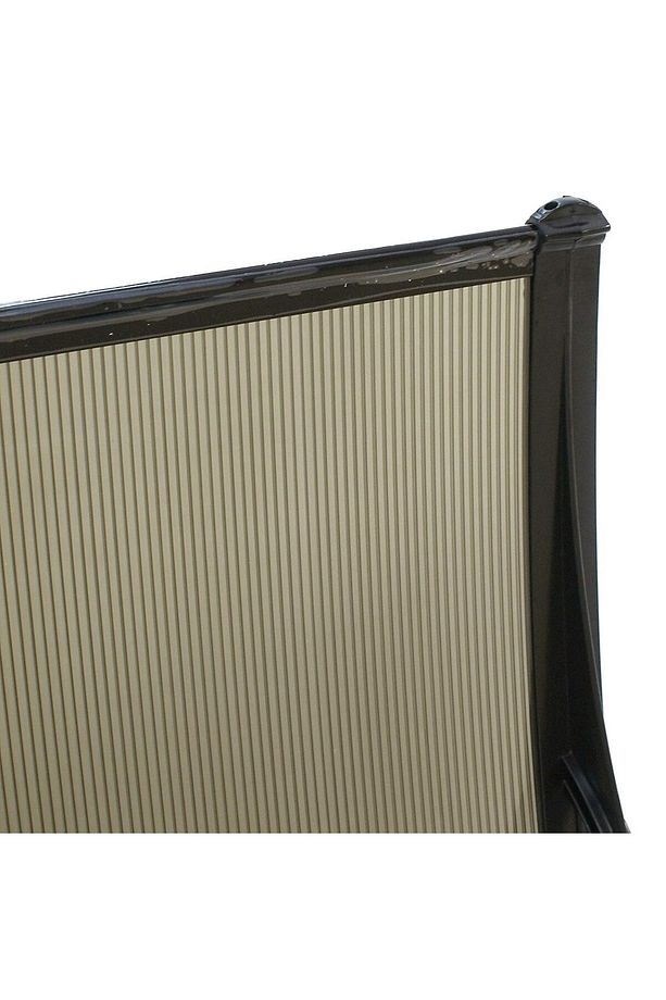 Kapı üstü Pratik Sundurma 360 X 80 Cm Siyah-Bronz - 4