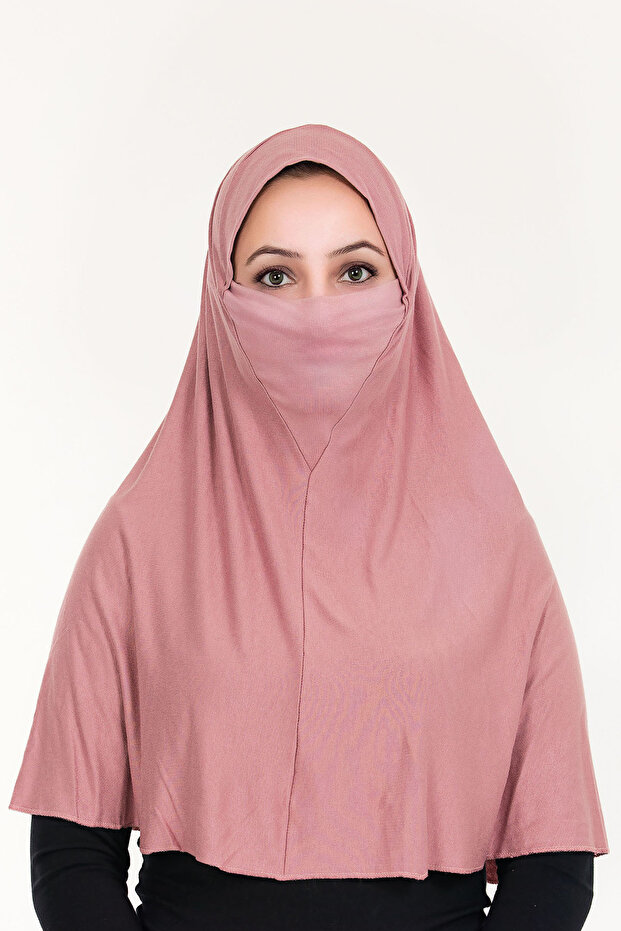 عمامة جاهزة مع حجاب، شال عملي، غطاء صلاة Hijab