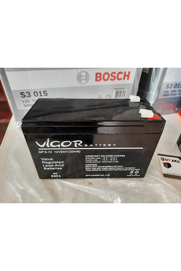 12v 9ah Amper Kuru Akü - 7