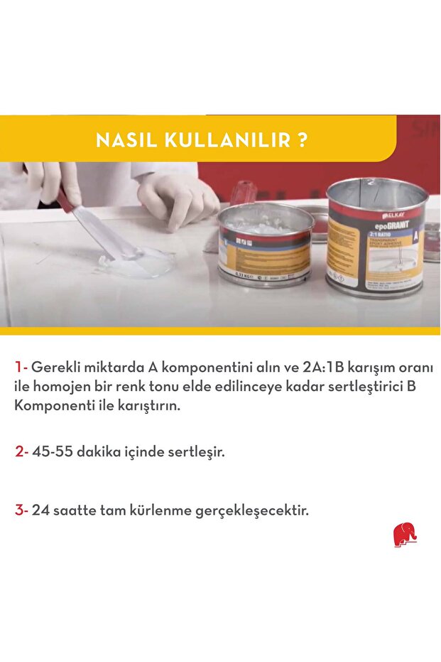 Epogranit 2:1 Karışım Epoksi Yapıştırıcı - 7