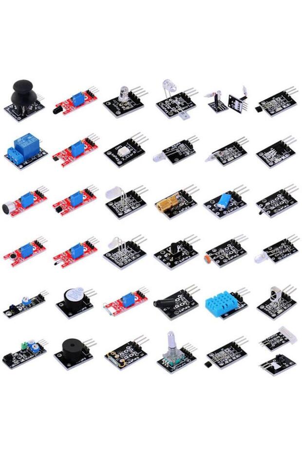 Arduino Sensör Seti (37 parça) Kutulu - 1