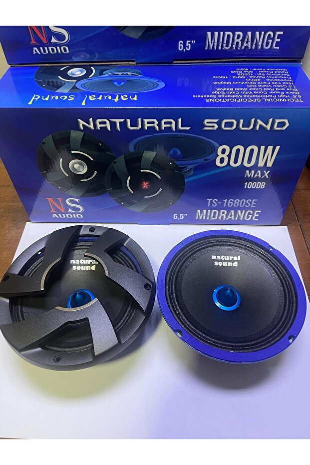 NS AUDİO 16cm Midrange Hoparlör Kapaklı 800w mAx Kurşun Göbek 80rms 100db - 8