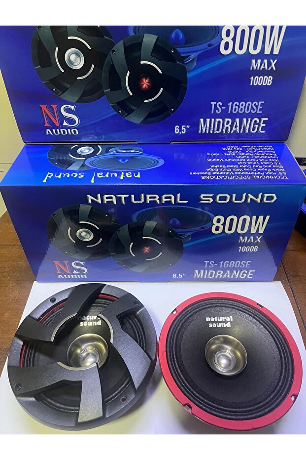 16cm Dual Cone Midrange Hoparlör Kapaklı Full-Range Speakers 800w mAx 80rms 100db - 4
