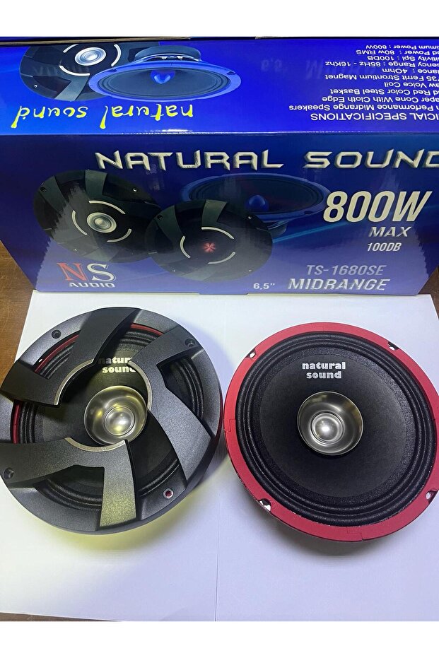 16cm Dual Cone Midrange Hoparlör Kapaklı Full-Range Speakers 800w mAx 80rms 100db - 3